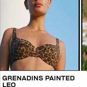 FISCH SWIM - Grenadin’s Painted Leo Bikini TOP